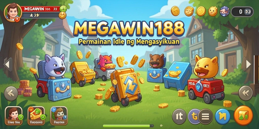 Tampilan gameplay MEGAWIN188 yang menarik dan penuh warna.