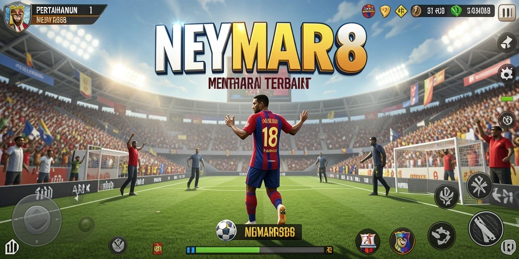 Screenshot gameplay <strong>NEYMAR88</strong> menampilkan aksi seru dalam Tower Defense.