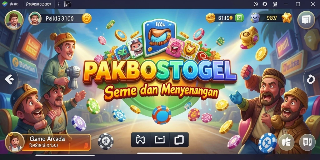 Tampilan gameplay seru PAKBOSTOGEL dengan grafis menarik.